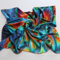 Mehrfarbiger 100% Silk Fleck Luxus Schal